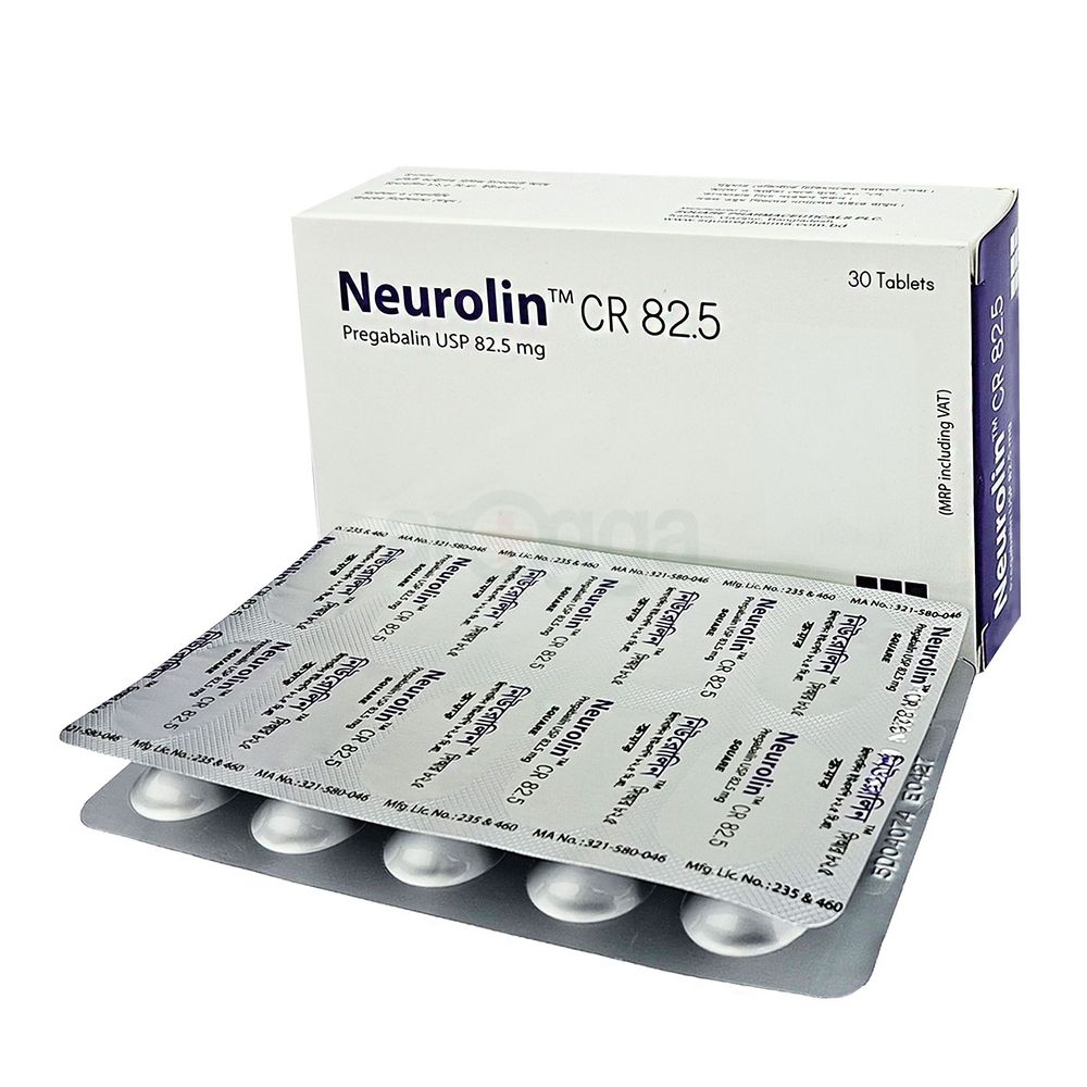Neurolin CR 82.5 82.5mg Tablet