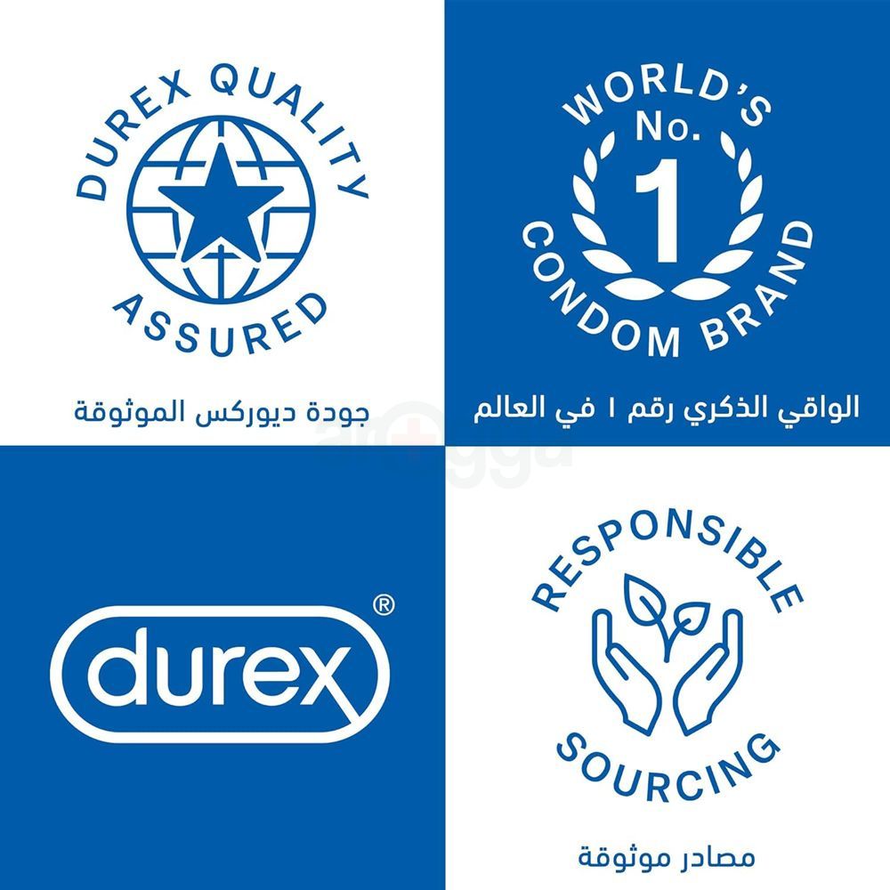 Durex Flavours Condom (Strawberry, Banana, Orange & Apple Combo) - 12s Pack  