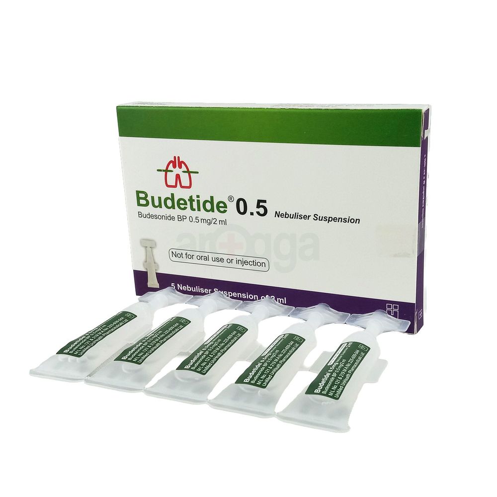 Budetide 0.5mg/2ml Nebuliser Suspension