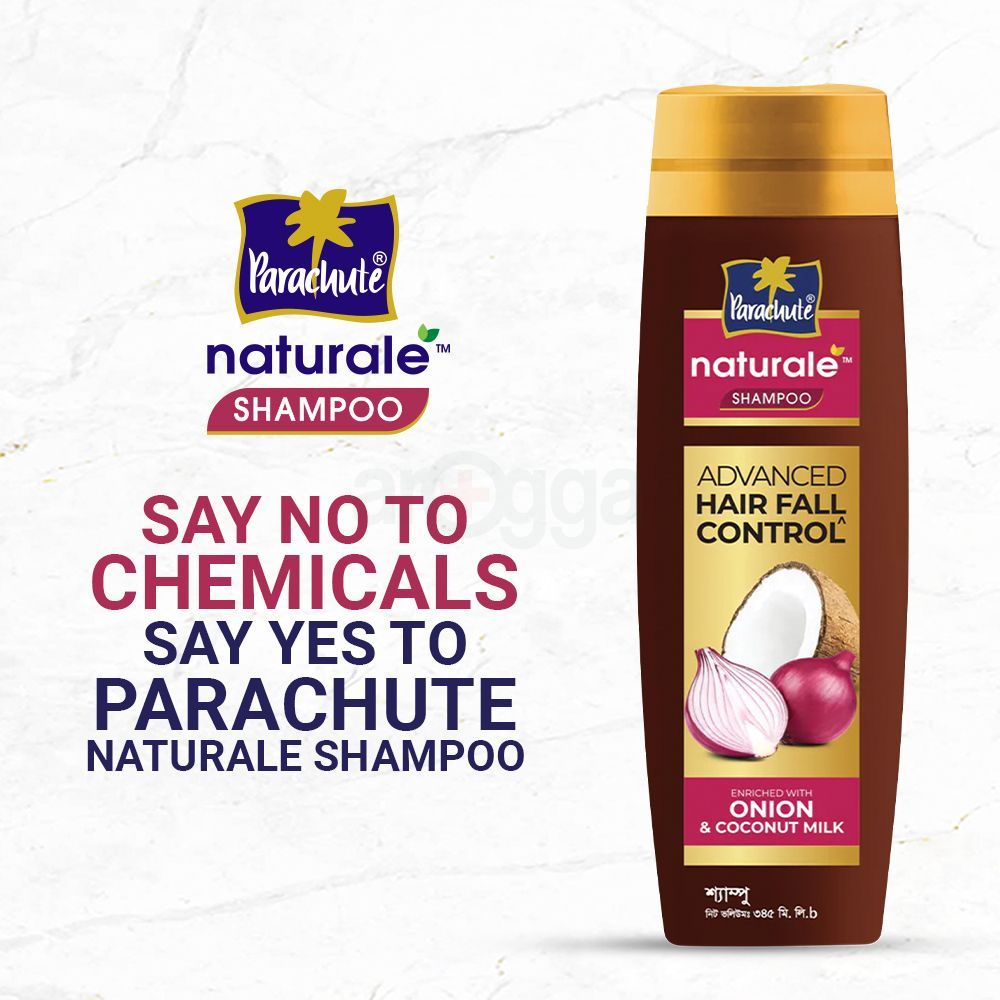 Parachute Naturale Shampoo Onion Advanced Hair Fall Control 345ml  