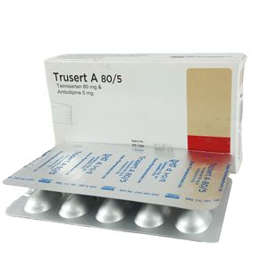 Trusert A 80/5 80mg+5mg Tablet