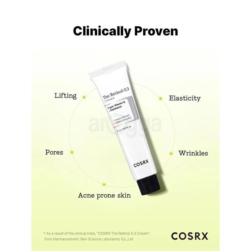 Cosrx The Retinol 0.3 Cream with Super Vitamin E + Panthanol  