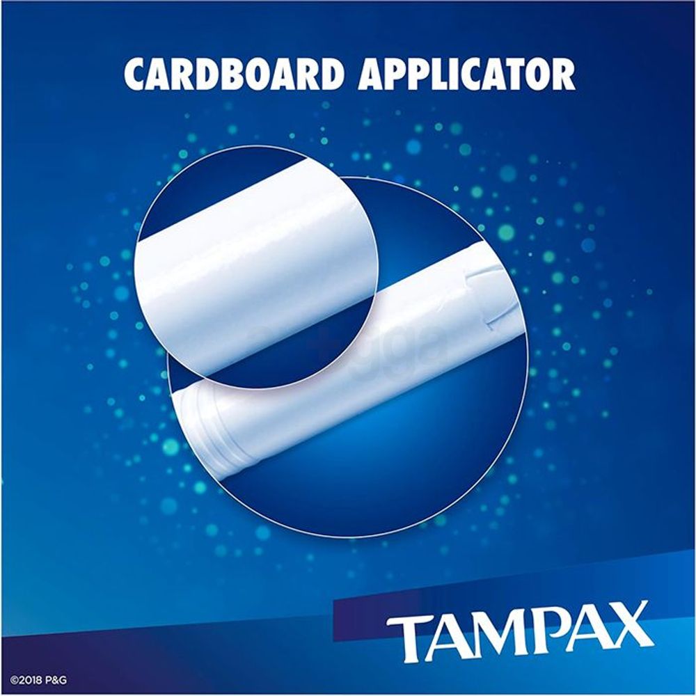 Tampax Cardboard Regular Applicator Tampons 20's Pack  