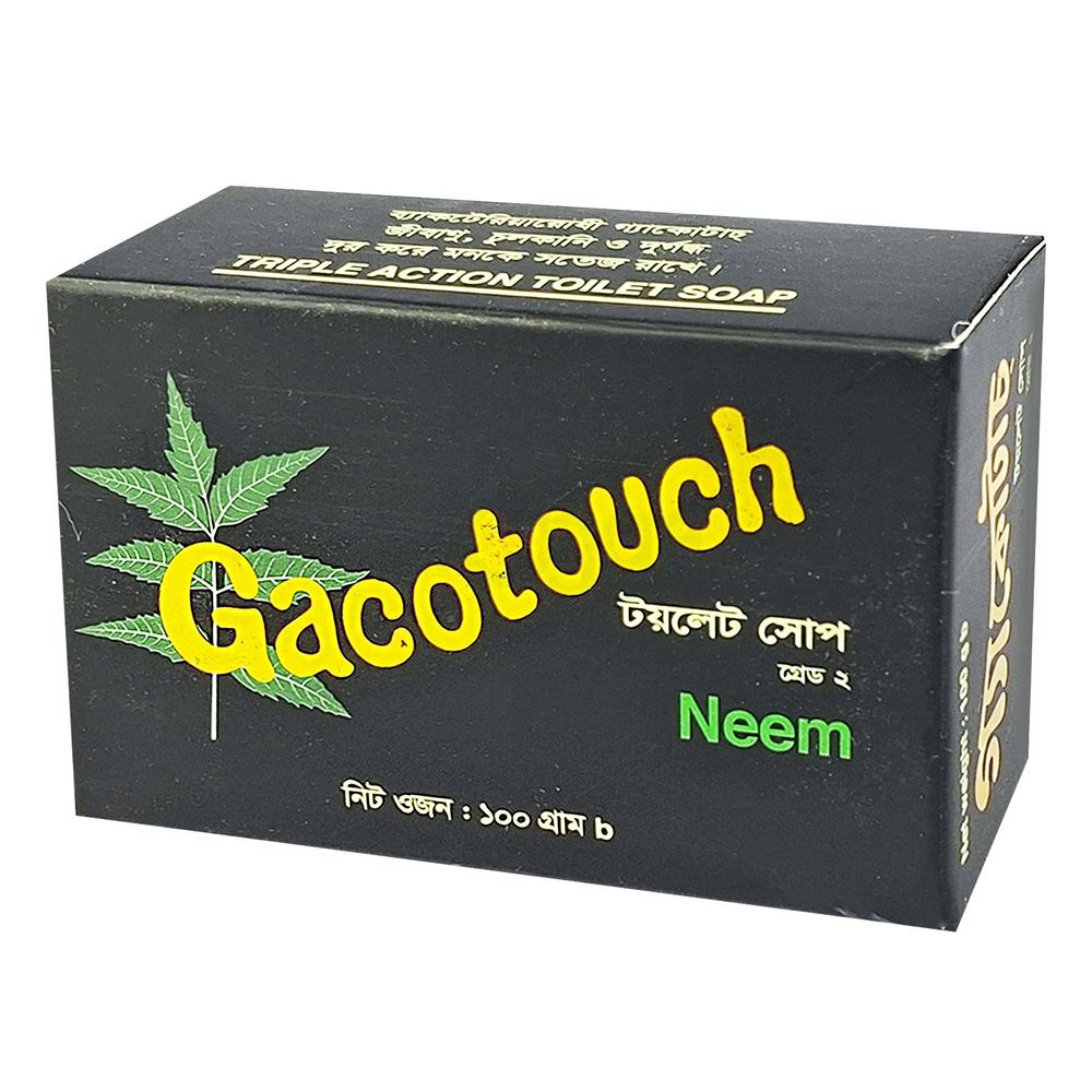 Gacotouch Toilet Soap Neem 100gm  