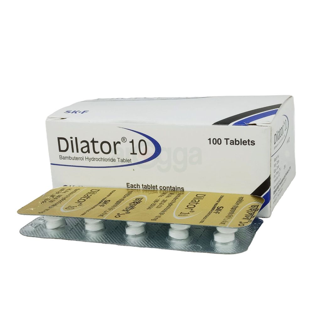 Dilator 10mg Tablet