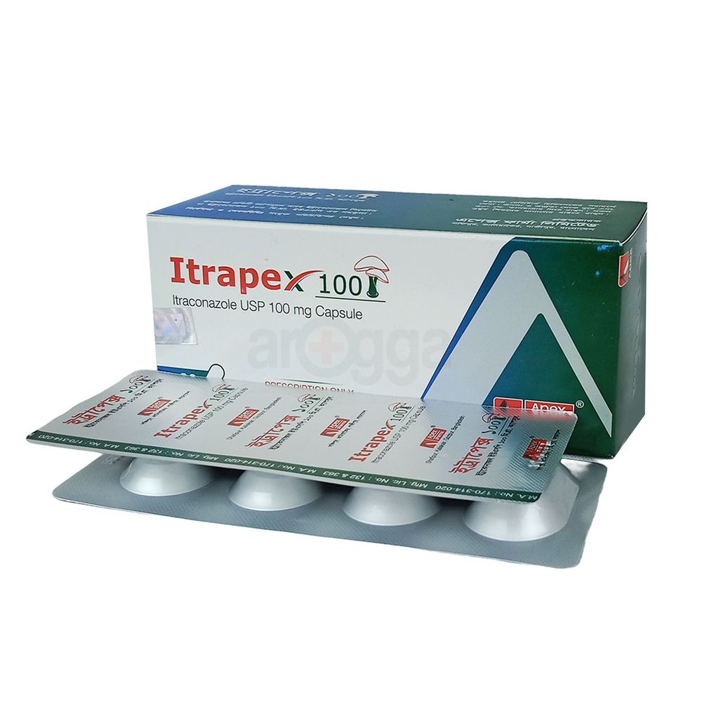 Itrapex 100mg Capsule