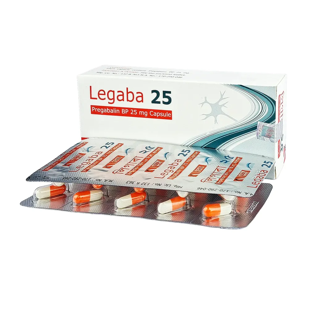 Legaba 25mg Capsule