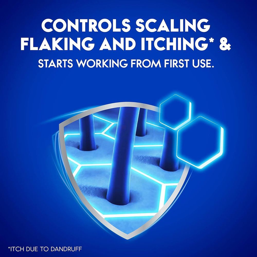 Head & Shoulders Anti-Dandruff Shampoo with Menthol Refresh 400ml (Made in Saudi Arabia)   