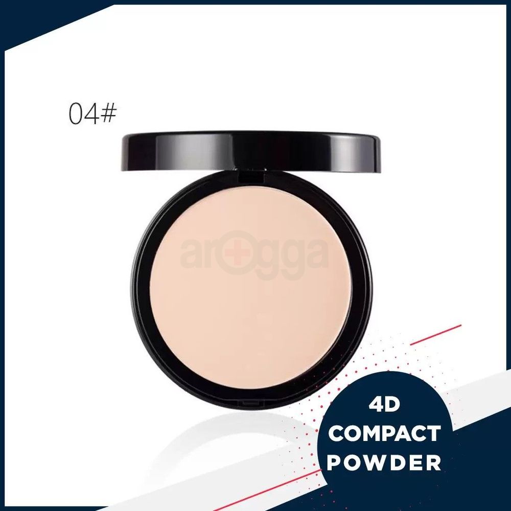 Menow Compact Powder 4d Lightweight Pressed Powder F648 Shade- 04  