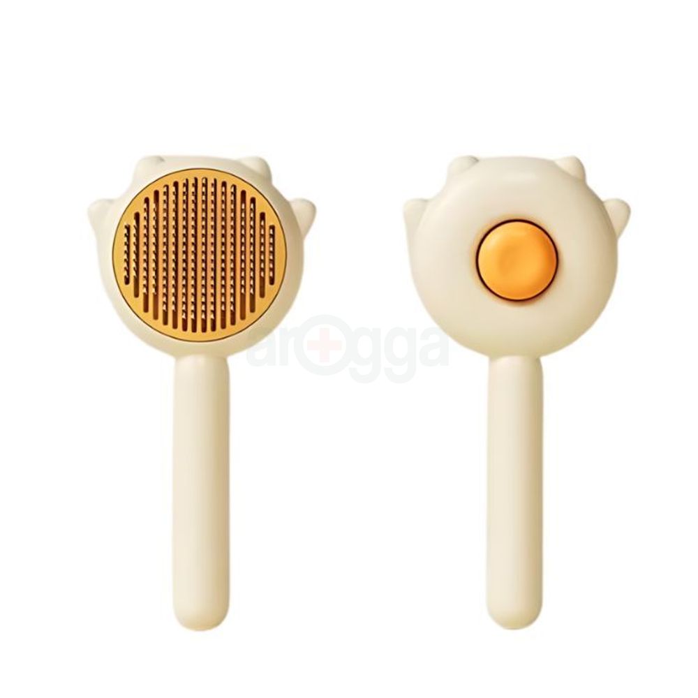 Long Short Cat Hair Brush Cat Claw Shape Dog Pet Wool Grooming Brush Massage Scratcher  