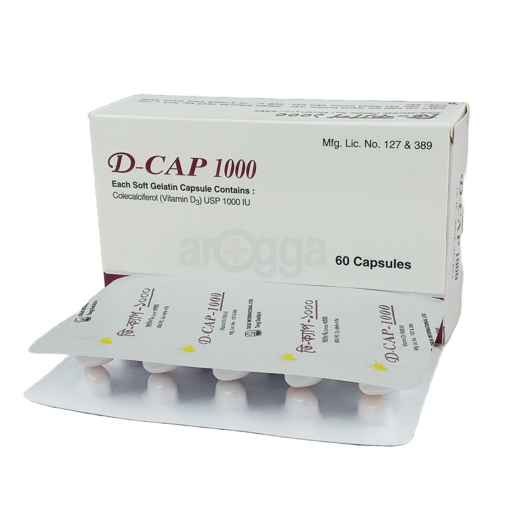 D-Cap 1000 1000IU Capsule