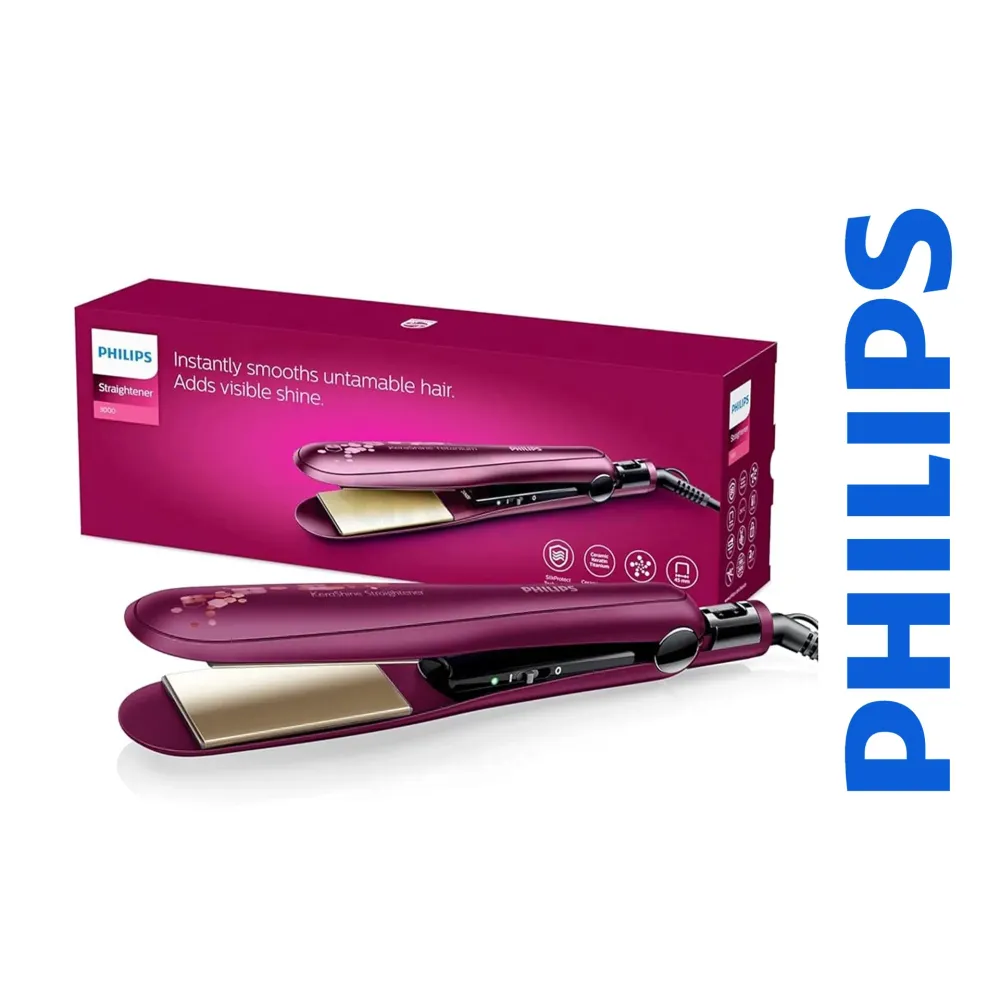 Philips BHS738 Instantly Smoothes Untamable Hair Straightener  