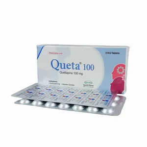 Queta 100mg Tablet