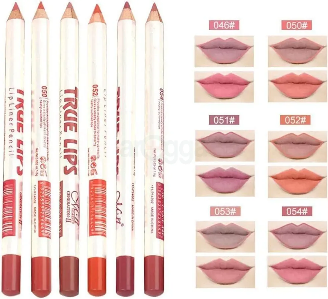 Menow True Lips Lip Liner 12 pcs Pencil Set - P14002  