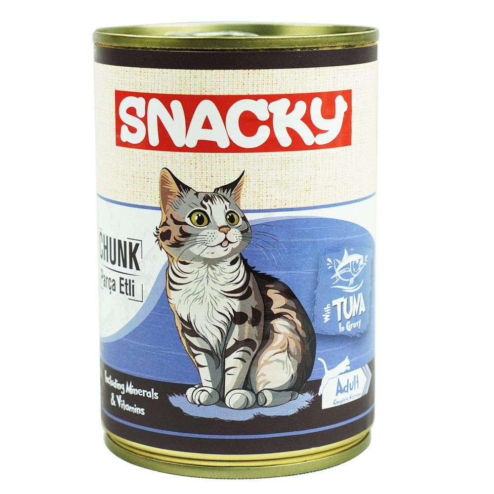 SNACKY Tuna In Gravy  