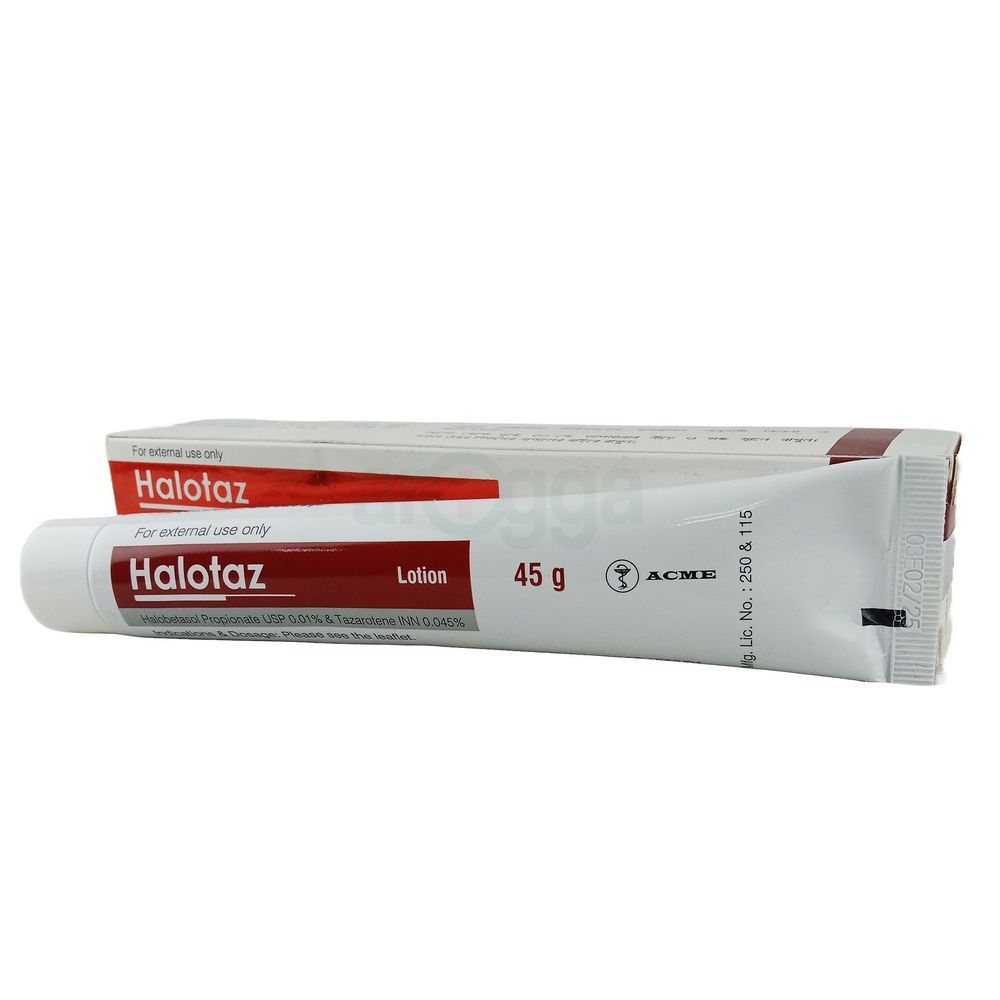 Halotaz 0.01%+0.045% Lotion