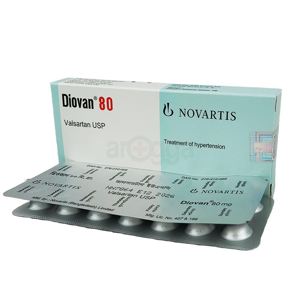 Diovan 80mg Tablet