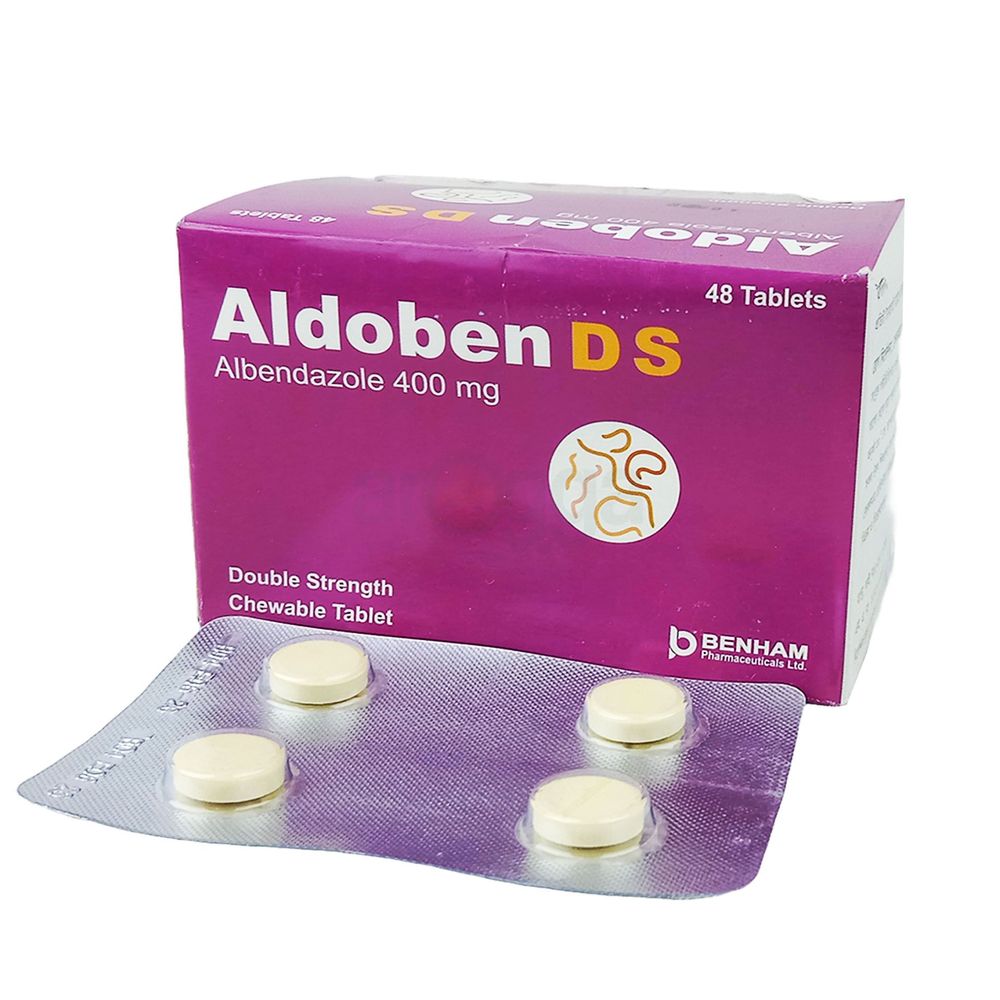 Aldoben DS 400mg Tablet