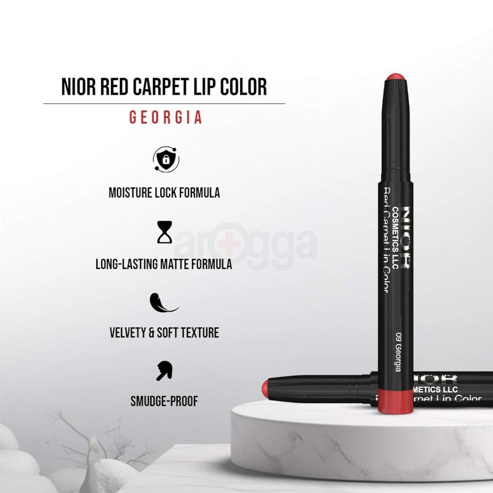 NIOR Red Carpet Lip Color 09 Georgia  