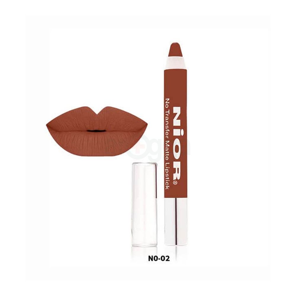 NIOR No Transfer Matte Lipstick Shade 02  