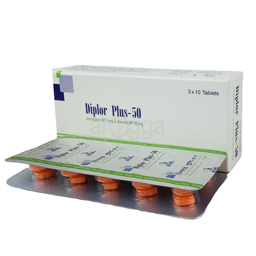 Diplor Plus 50 5mg+50mg Tablet