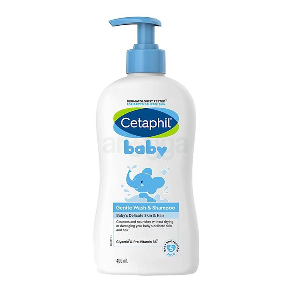 Cetaphil Baby Gentle Wash & Shampoo for Baby's Delicate Skin & Hair 400ml   