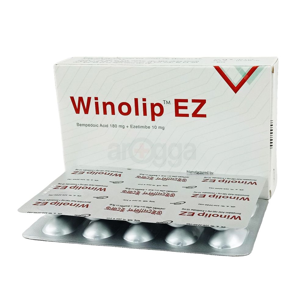 Winolip EZ 180mg+10mg Tablet