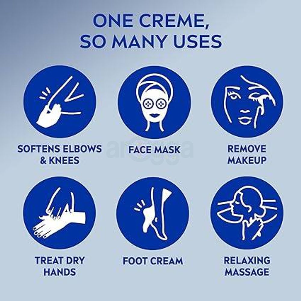 Nivea Creme Moisturizer for Face, Body & Hand (Made in Germany)  