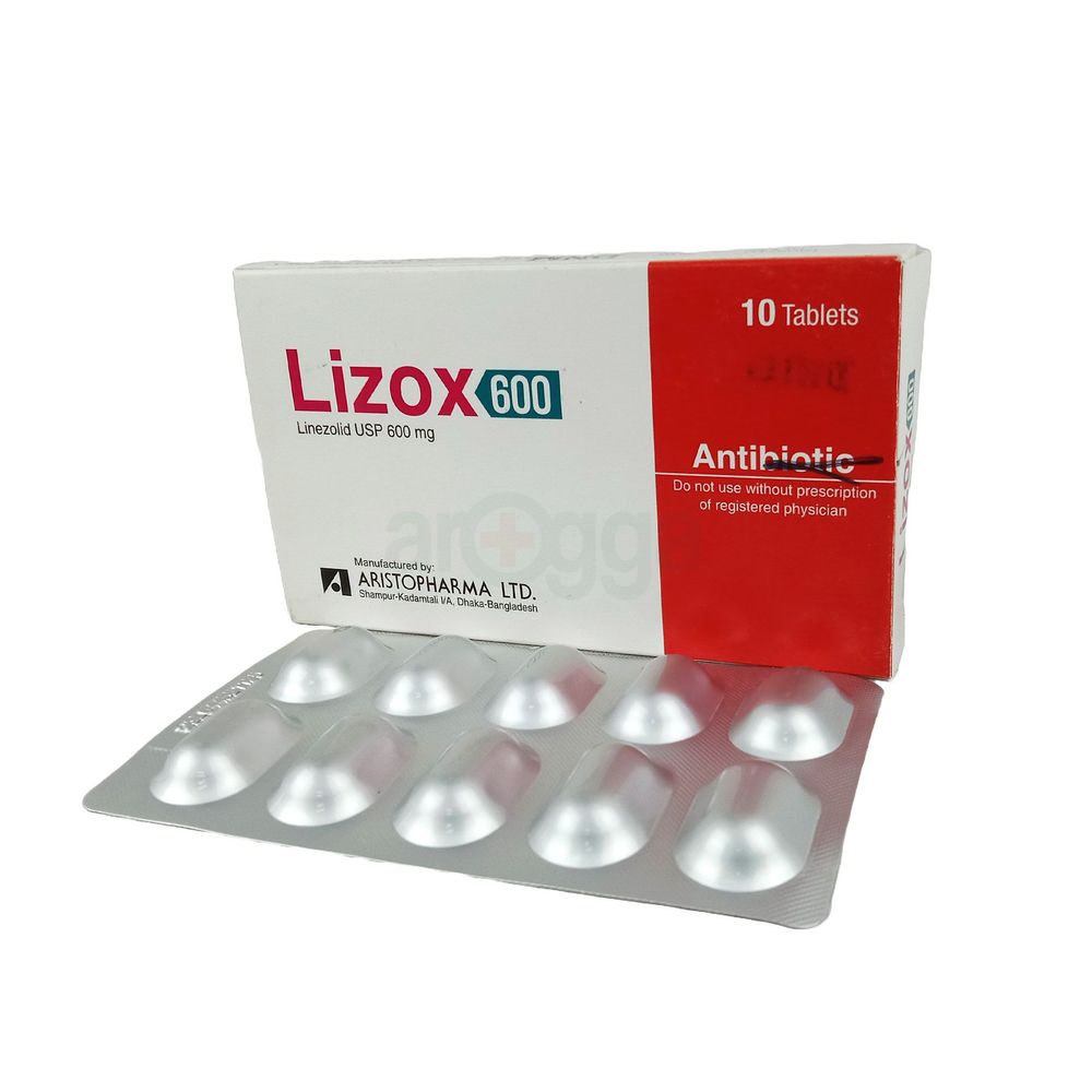 Lizox 600mg Tablet