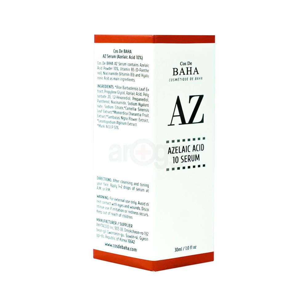 Cos De BAHA AZ Azelaic Acid 10 Serum 30ml  