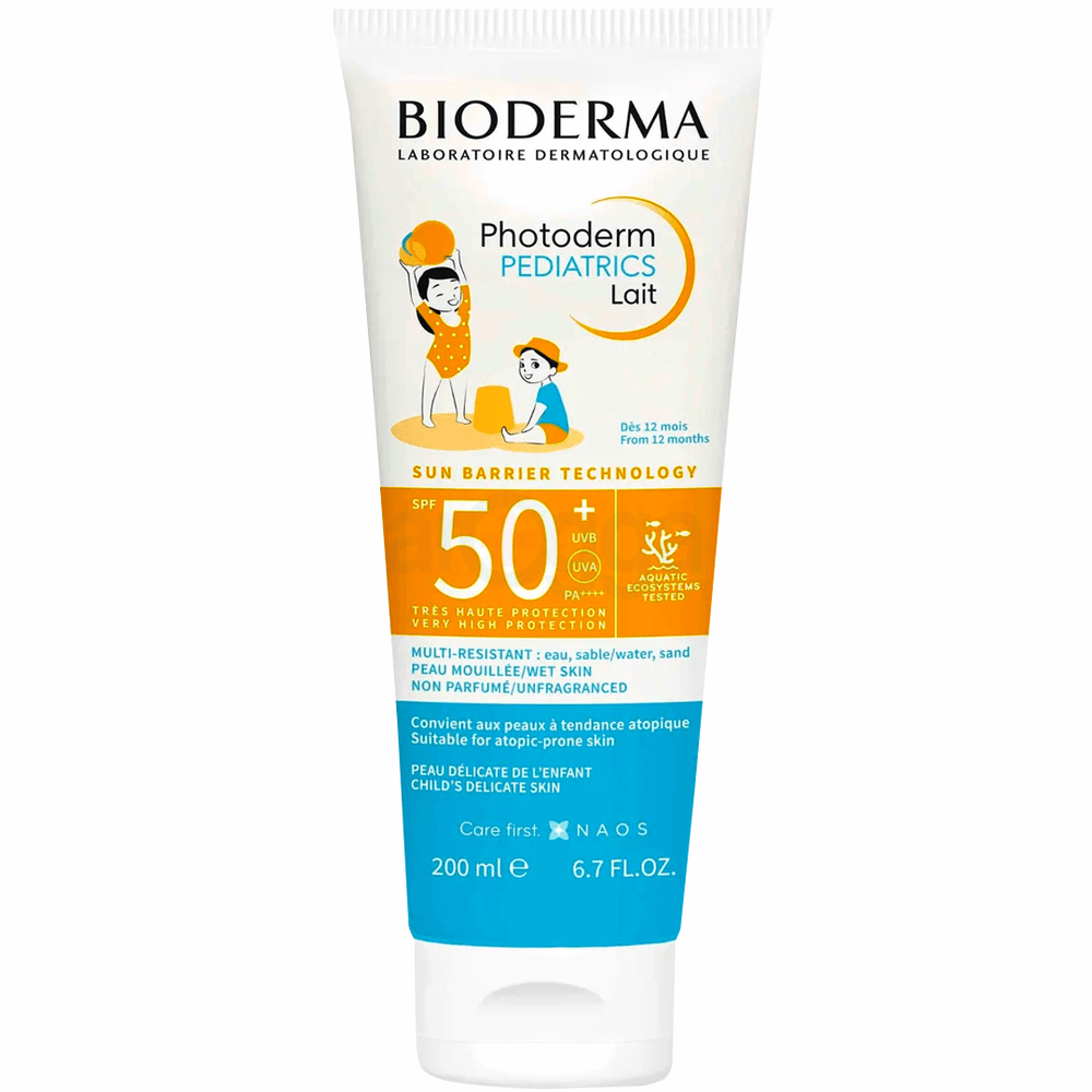 Bioderma Photoderm Pediatrics Lait SPF50+ UVB UVA PA++++  