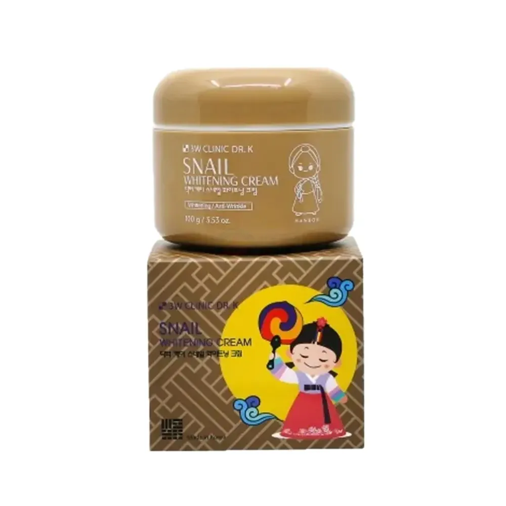 3W Clinic Dr. K Snail Whitening Cream  