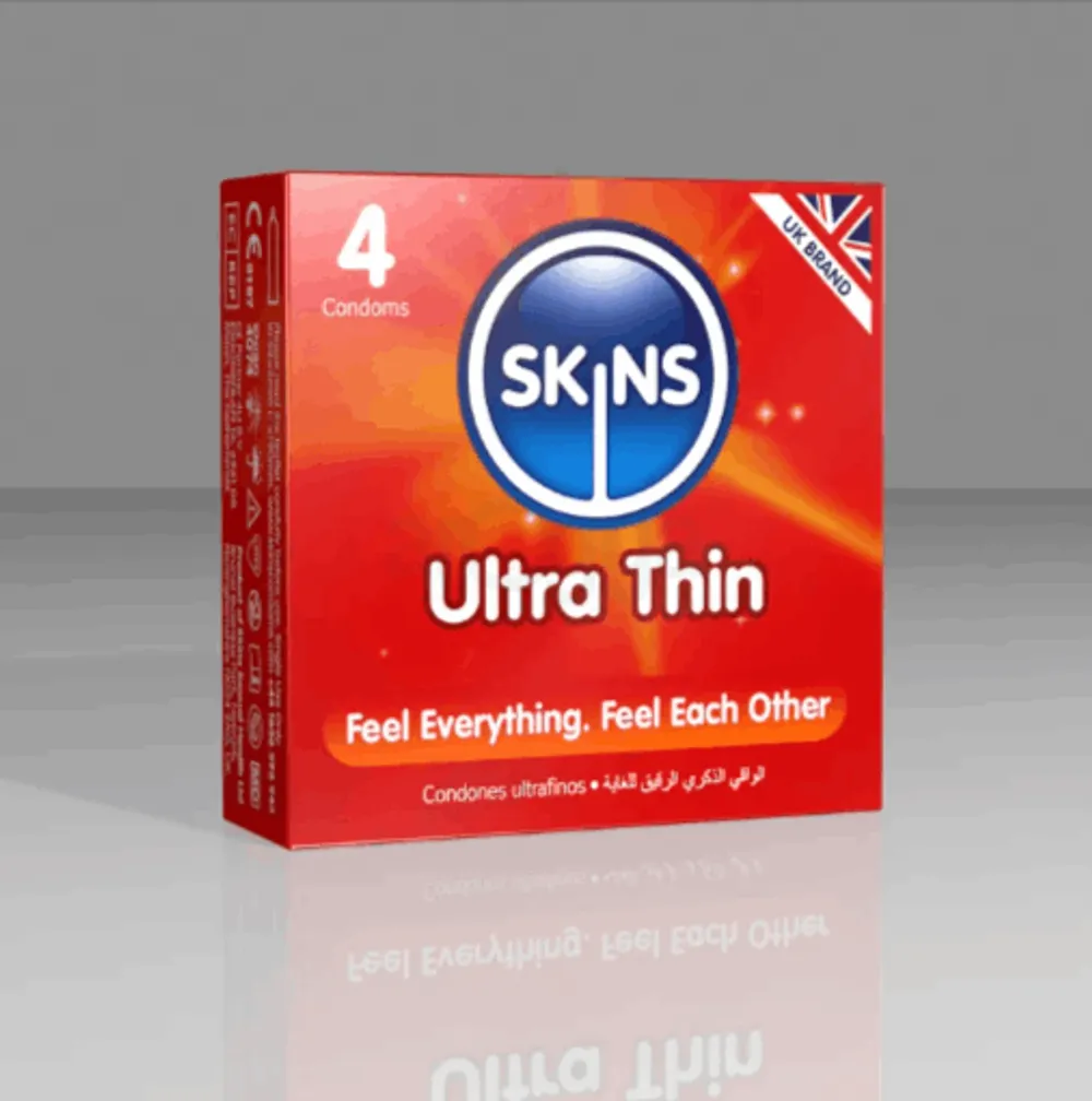 Skins Ultra Thin Premium Condom 4's Pack  