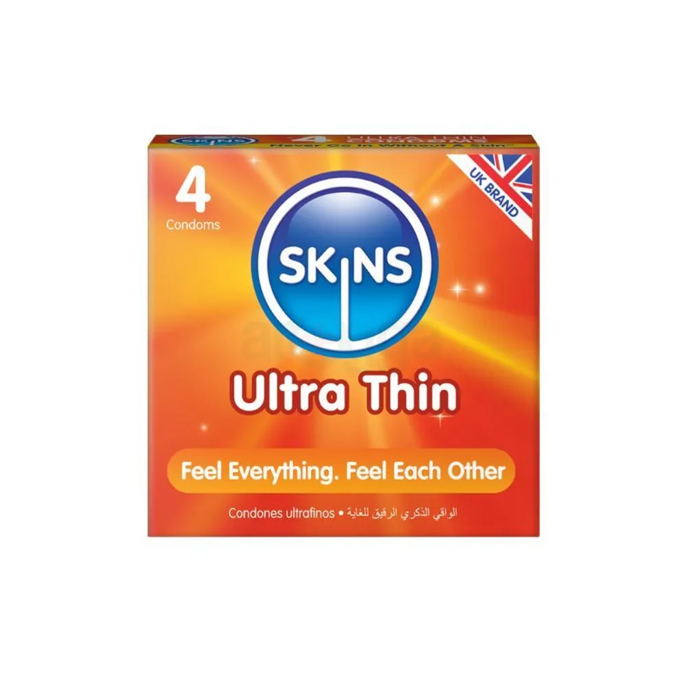 Skins Ultra Thin Premium Condom 4's Pack  
