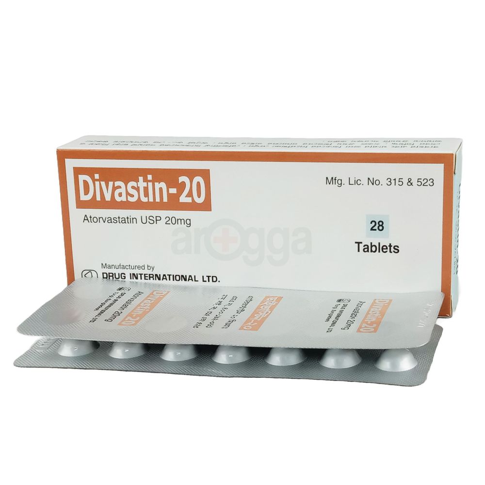 Divastin 20mg Tablet