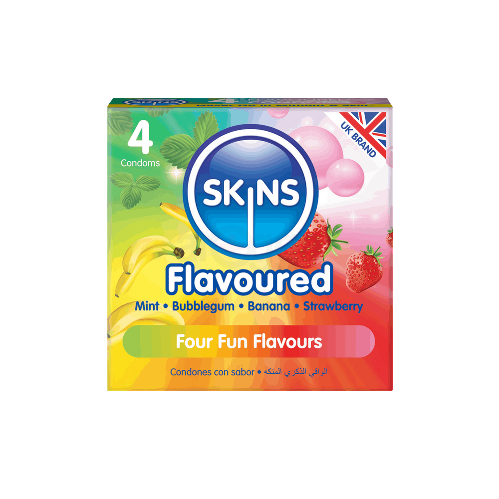 Skins Flavoured Premium Condom 4's Pack  