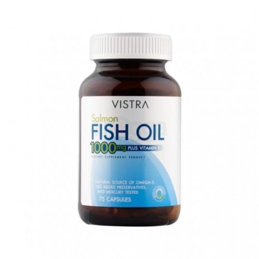 VISTRA Salmon Fish Oil 1000mg Plus Vitamin E  