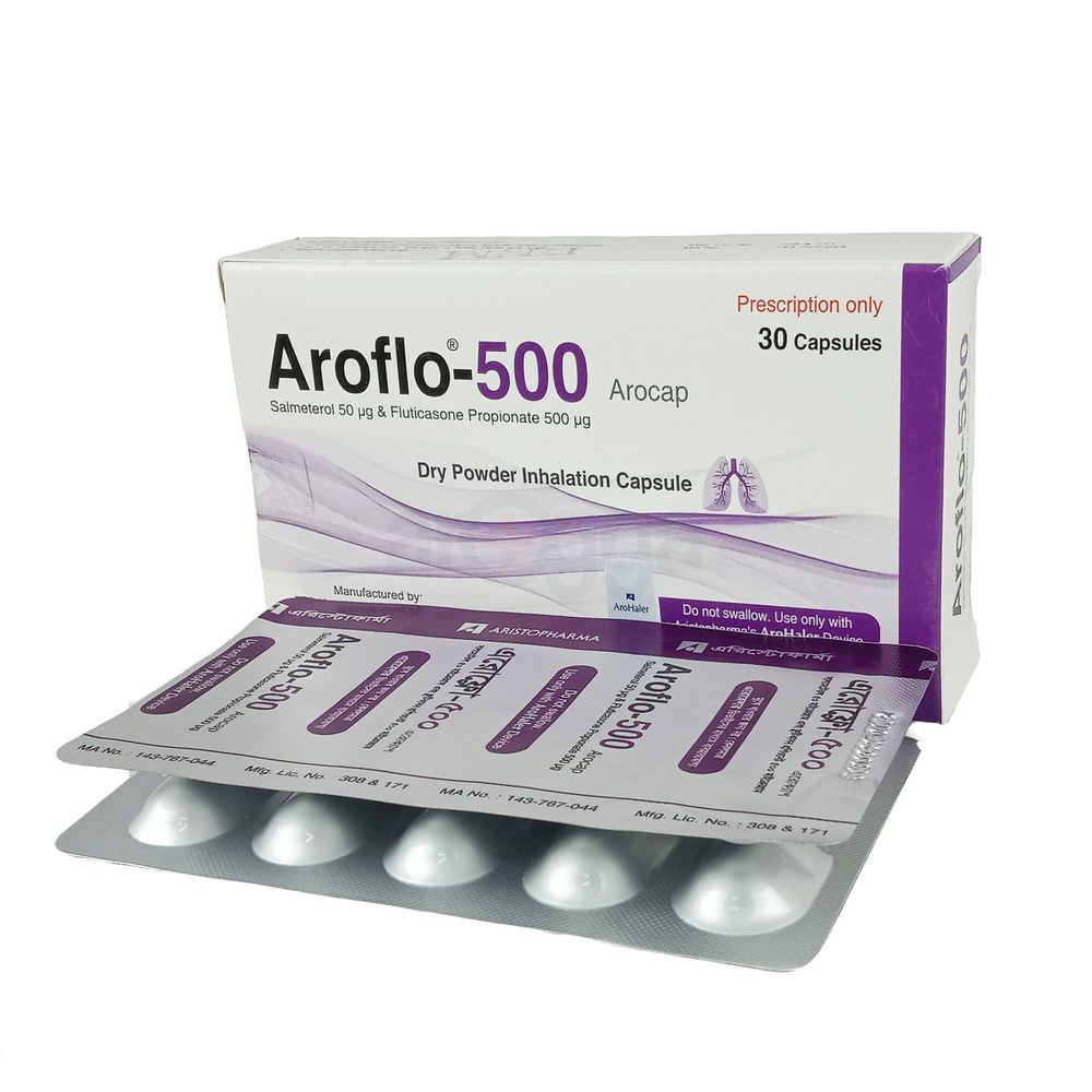 Aroflo 500 50mcg+500mcg Capsule