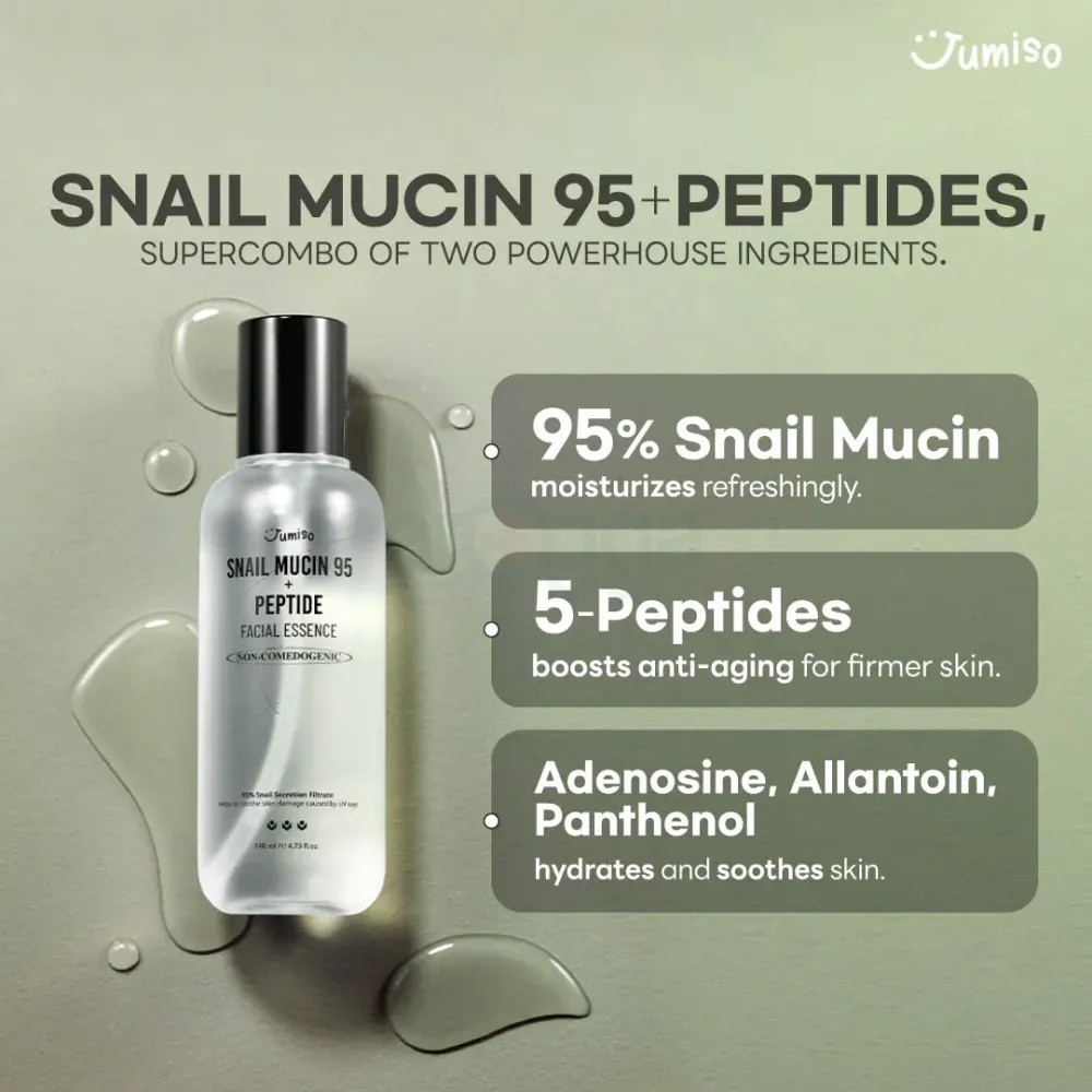 Jumiso Snail Mucin 95 + Peptide Essence  