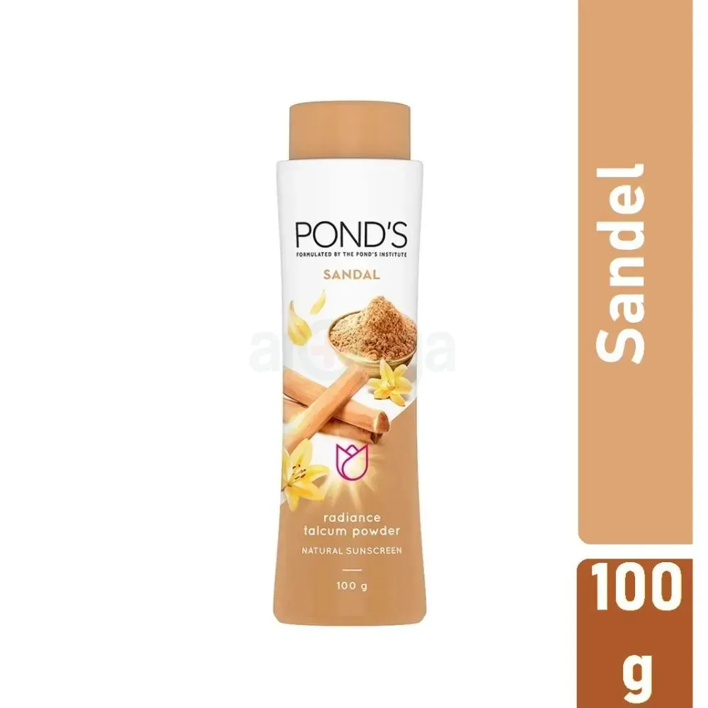 Pond's Sandal Radiance Talcum Powder 100g  