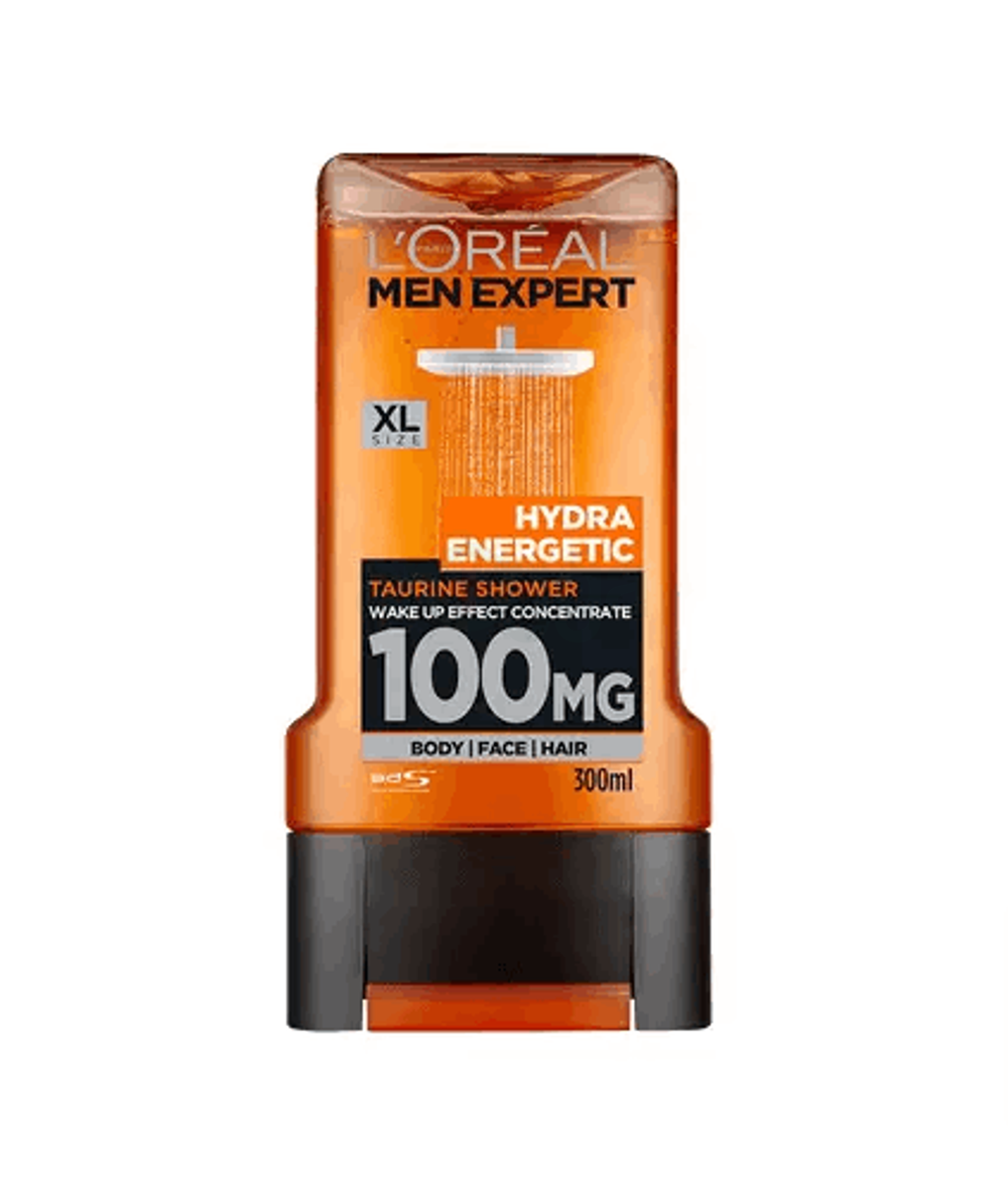 Loreal Paris Men Expert Hydra Energetic Wake UP Effect Taurine Shower Gel  