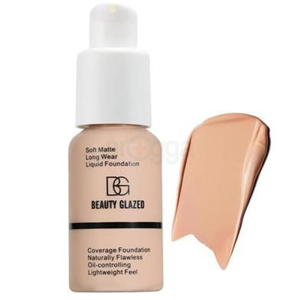 Beauty Glazed Soft Matte Waterproof Liquid Foundation - Warm Peach 103  