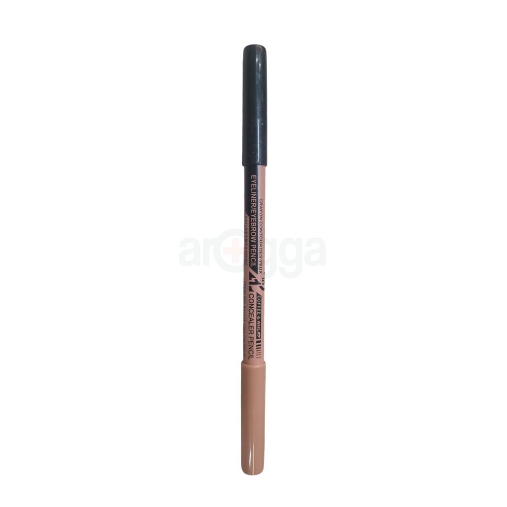 Menow 2 in 1 Eyebrow & Concealer Pencil - 01  