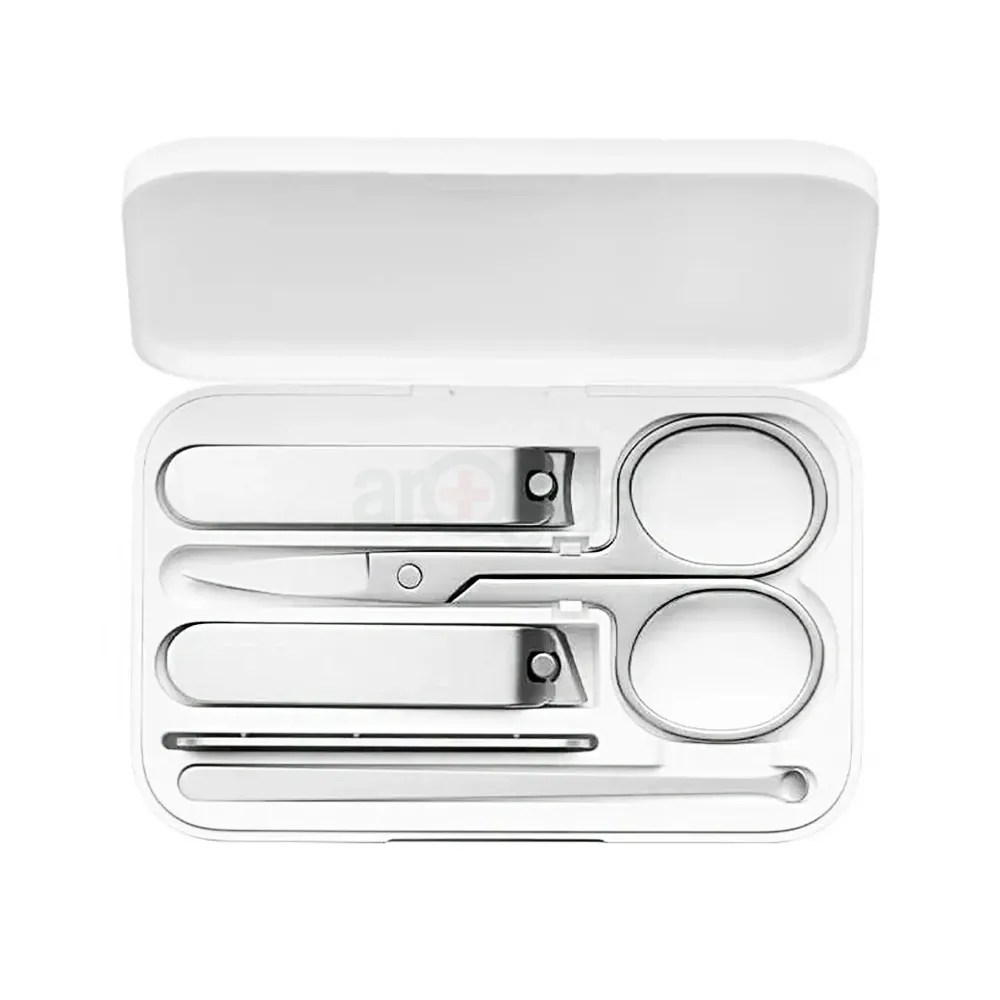Xiaomi Mi 5‑in‑1 Nail Grooming Set MJZJD002QW, Silver  