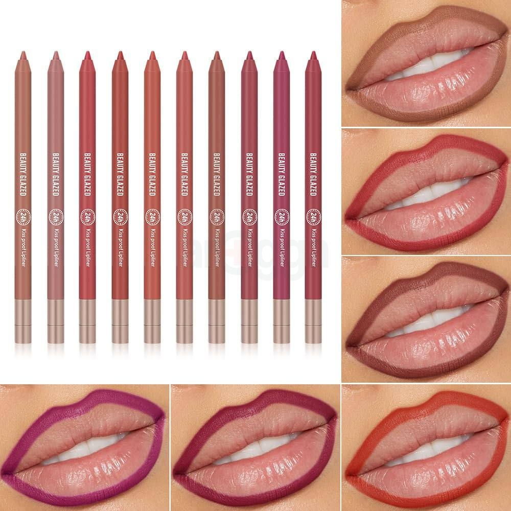 Beauty Glazed Waterproof & Long Lasting Lip Liner - Nude B101  