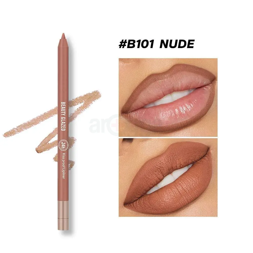 Beauty Glazed Waterproof & Long Lasting Lip Liner - Nude B101  