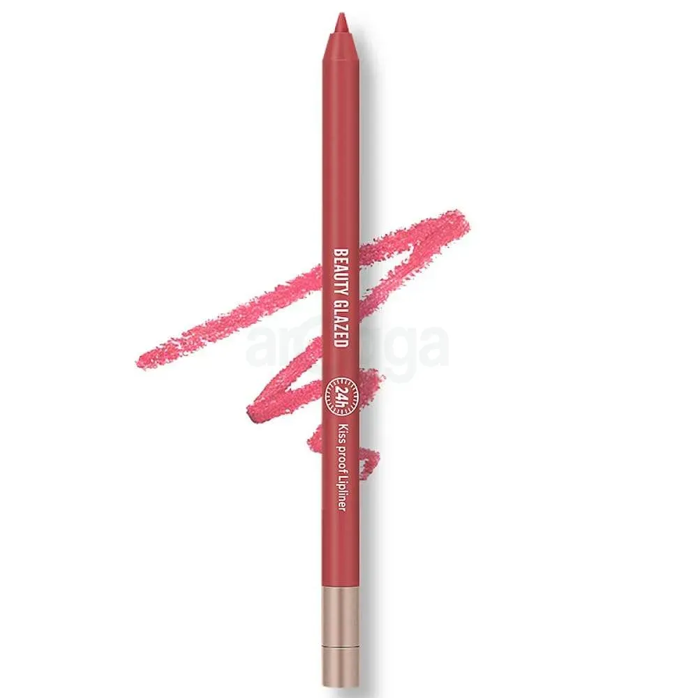 Beauty Glazed Waterproof & Long Lasting Lip Liner - Coral Cream B103  