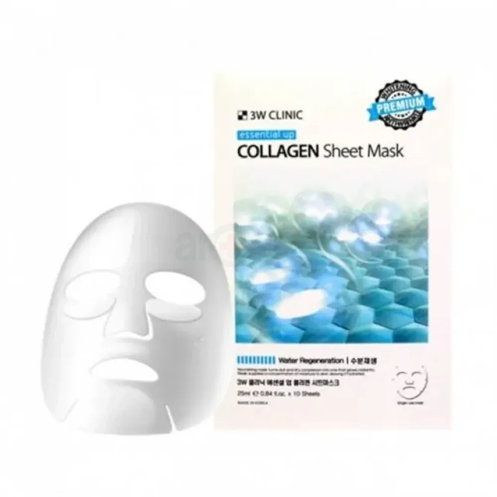3W Clinic Essential Up Collagen Sheet Mask  