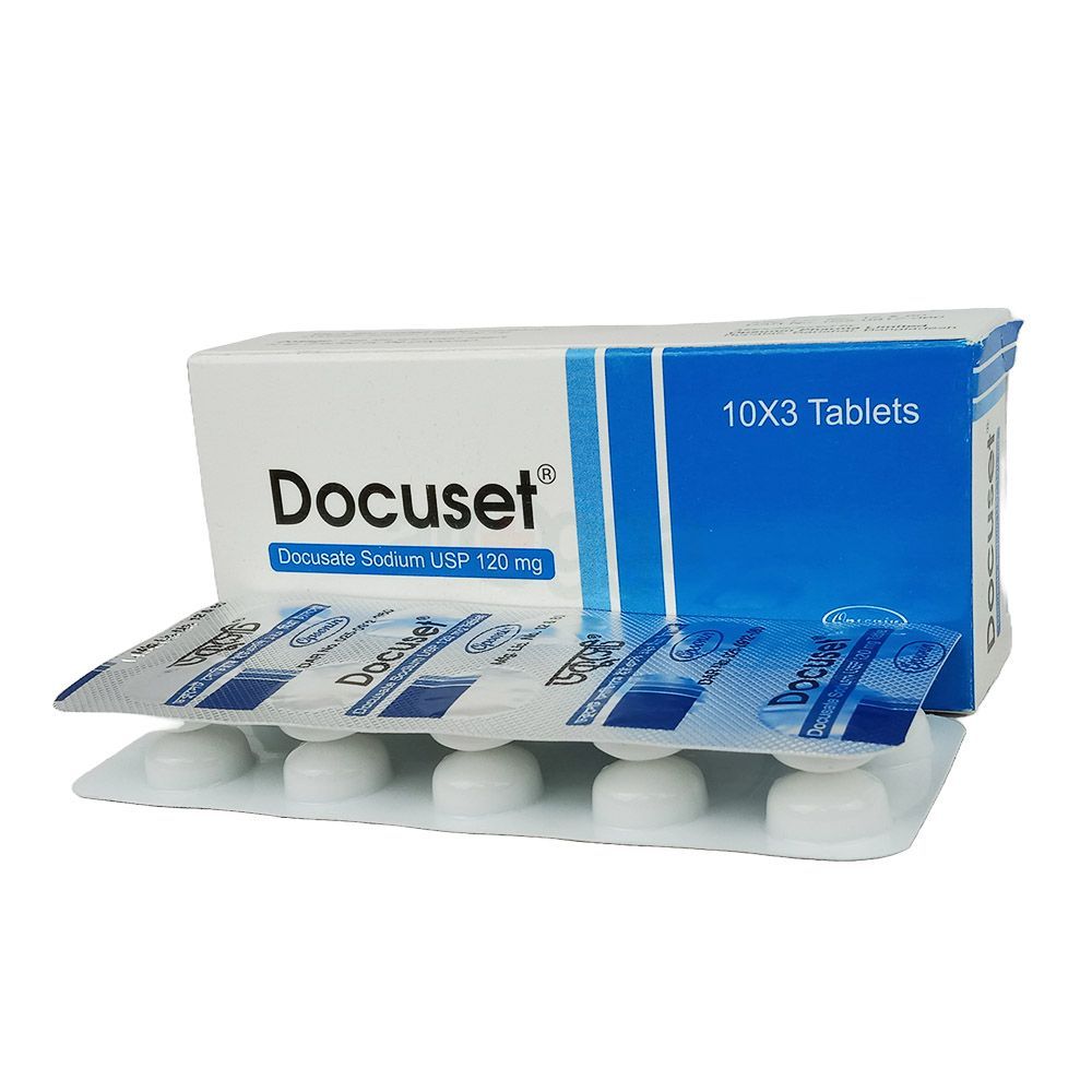 Docuset 120mg Tablet