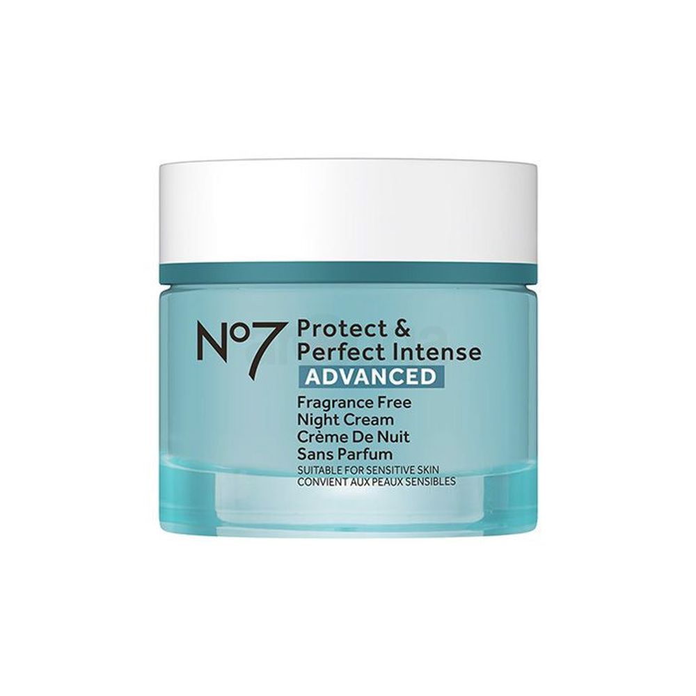 No7 Protect & Perfect Intense Advanced Fragrance Free Night Cream  